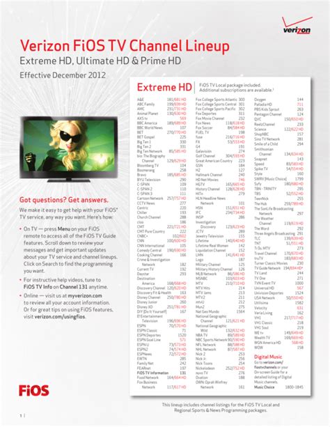 verizon tv extreme hd package.